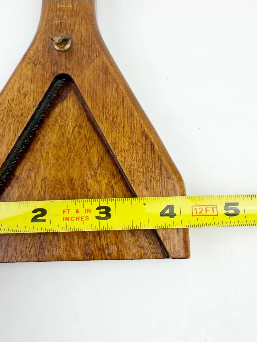Vtg Firm Grip Jar Opener Maple Wood Kitchen Tool Box Rustic Farmhouse Wall 8.5”